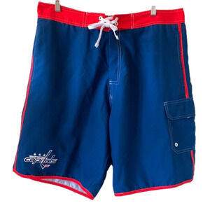 Washington Capitals NHL Long Board Shorts Size XXL